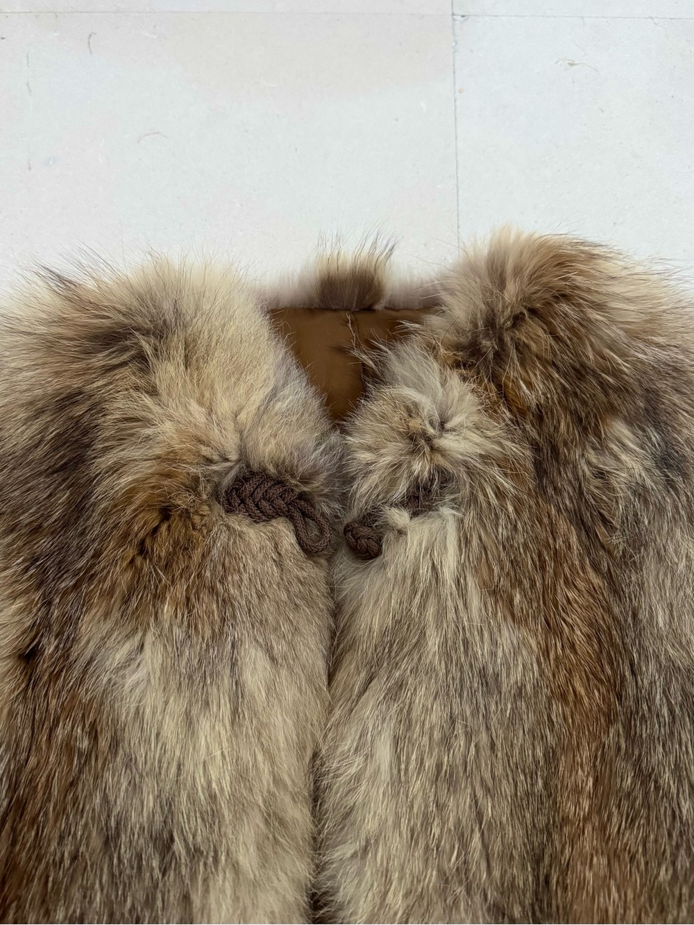 Vintage Red Fox Fur Jacket, Small - Picture 5 of 6